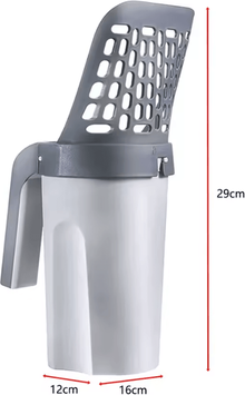Inspire Curations CleanScoop Litter Scoop With Waste Bag Dispenser 1 Cat Litter Shovel