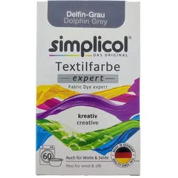 Stofffarbe Wäschefarbe Textilfärbemittel Grau Delfin-Grau 150g Kleidung Färben