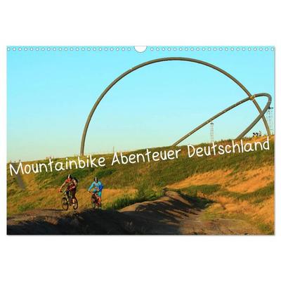 Mountainbike Abenteuer Deutschland (Wandkalender 2026 DIN A3 quer), CALVENDO Monatskalender