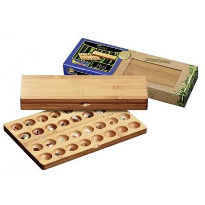 Philos 3257 - Hus, klein, Bambus, Strategiespiel, Spiel offen: ca.30x19cm