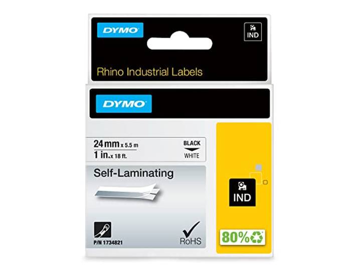 RHINO 1X1\ WHITE VINYL SELF LAM