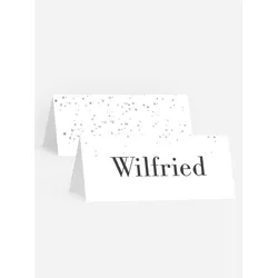 Tischkarten Taufe selbst gestalten mit Spruch und Fotos im Onlinedesigner bei Meine-Kartenmanufaktur.de
