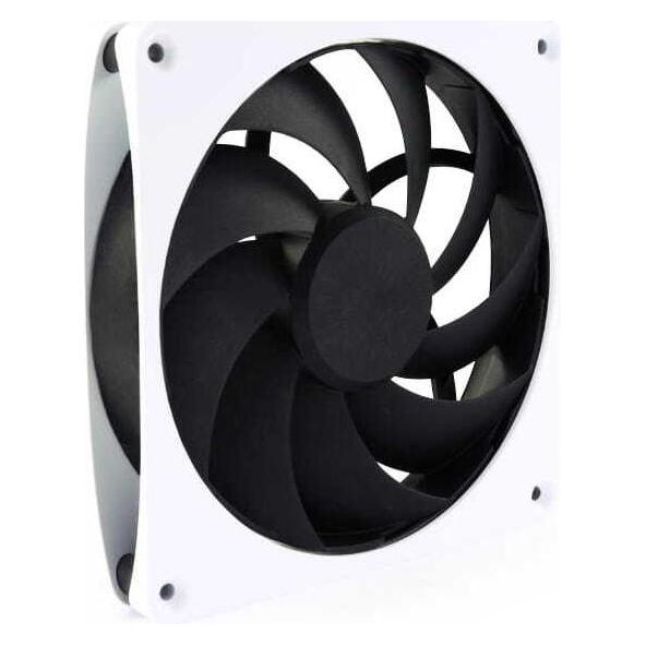 Alphacool L14 Apex Stealth Metall Lüfter 2500rpm Weiss (140x140x25mm) (140 mm, 1x) (13773)