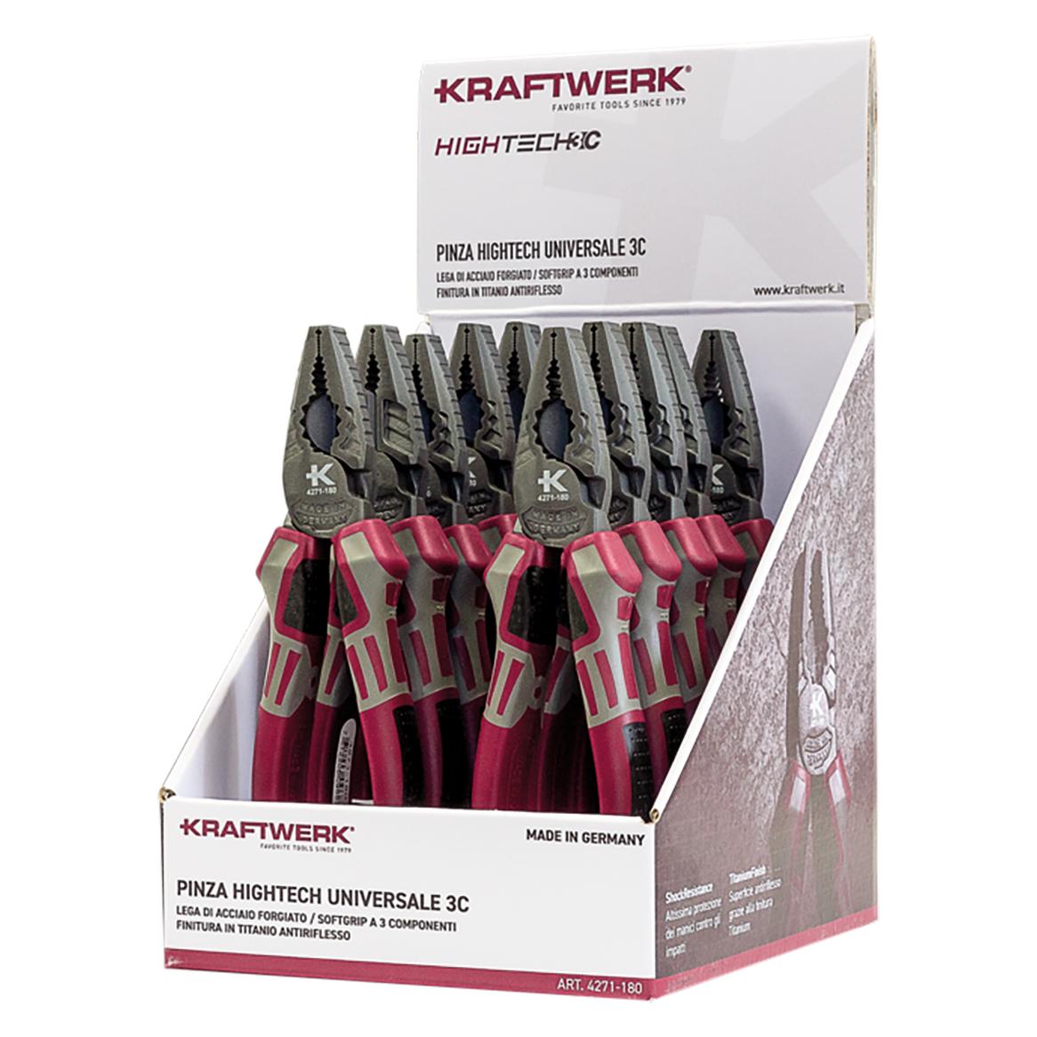 Kraftwerk Display KW hightech Kombizange (180 mm) (901.308.000)