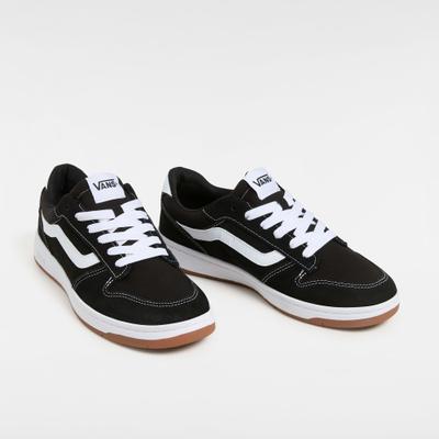 Sneaker VANS "Ryland LS", Herren, Gr. 44, schwarz, weiß, Leder, Schuhe Sneaker