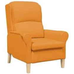 vidaXL Sessel Dunkelgelb 76 x 94 x 102 cm Stoff