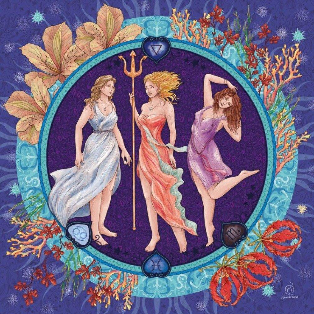 Grafika Puzzel Astrologie Watermerk 1000 stukjes Fantasie