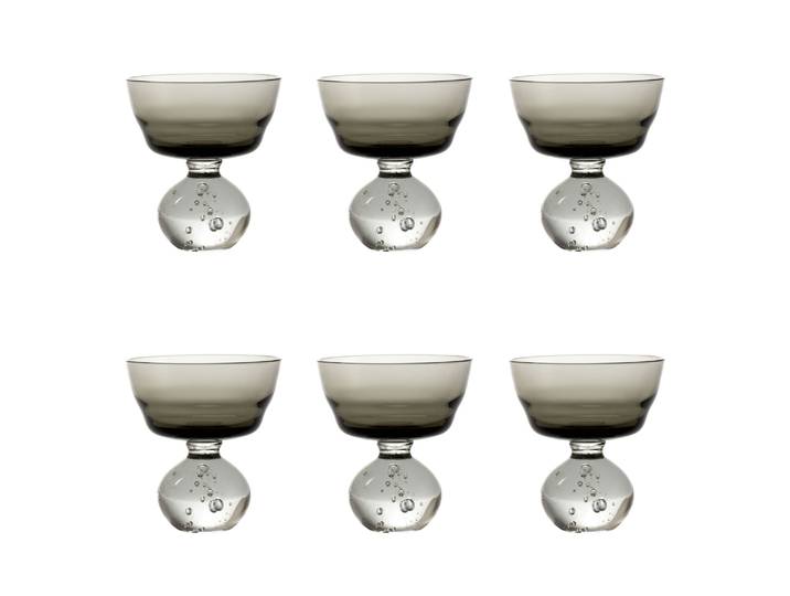 Serax - Coupe à champagne Eternal Snow - Gris - Verre soufflé - Designer Bela Silva