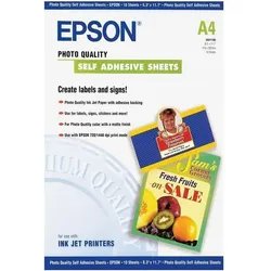 Epson Fotopapier »»S041106«« DIN A4 167 g/m2 10 Blatt weiß
