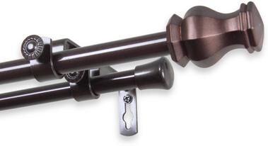 InStyleDesign Loren Double Curtain Rod