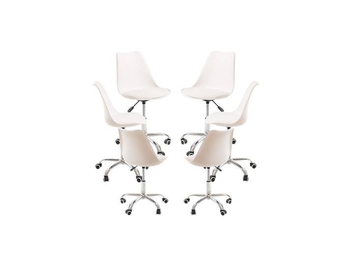 6er Set Neo Stühle - Weiß