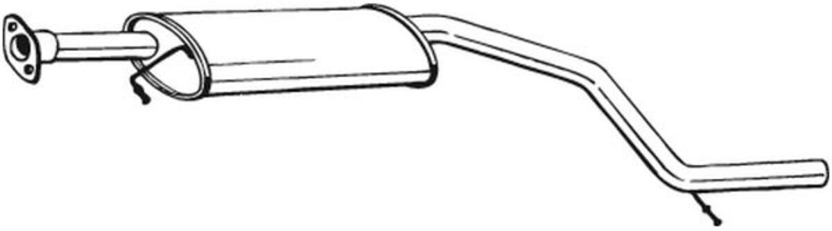 Bosal Silenziatore centrale 281-067