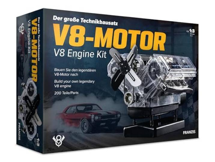 Franzis V8 Engine Kit