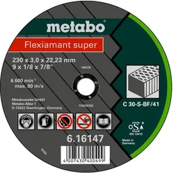 Metabo Flexiamant super Stein, Trennscheibe, gerade Ausführung - 616733000