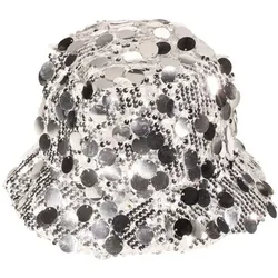 Fischerhut "Sequin", silber