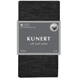 Kunert Soft Wool Cotton Leggings 1 Stück | 38-40 (S) | Black (KU-0070)