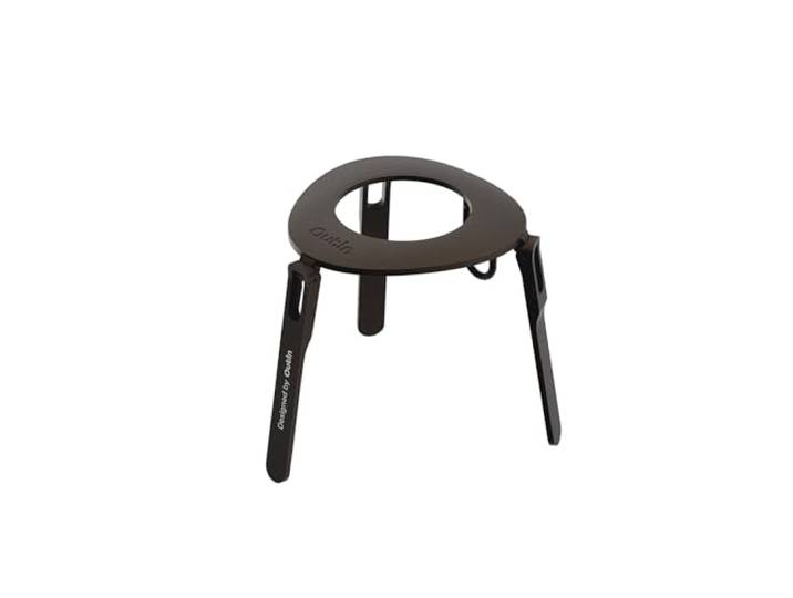 OutIn Support à café pliable en aluminium avec mousqueton Support stable en aluminium\, compact et compatible avec les machines à espresso OutIn Nano et Mino