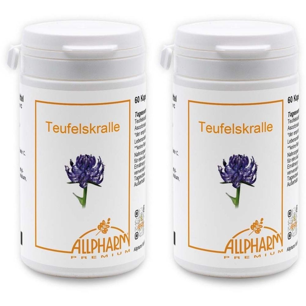 Teufelskralle Kapseln Allpharm 2x 2x60 St
