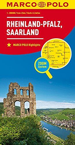 MARCO POLO Karte Deutschland Blatt 10 Rheinland-Pfalz, Saarland 1:200 000 (MARCO POLO Karte 1:200000) - Preis vom 30.09.2026 22:30:23 h