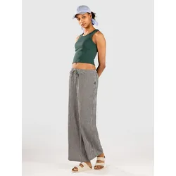 Blue Tomato Long Linen Hose gingham black & white Gr. XS