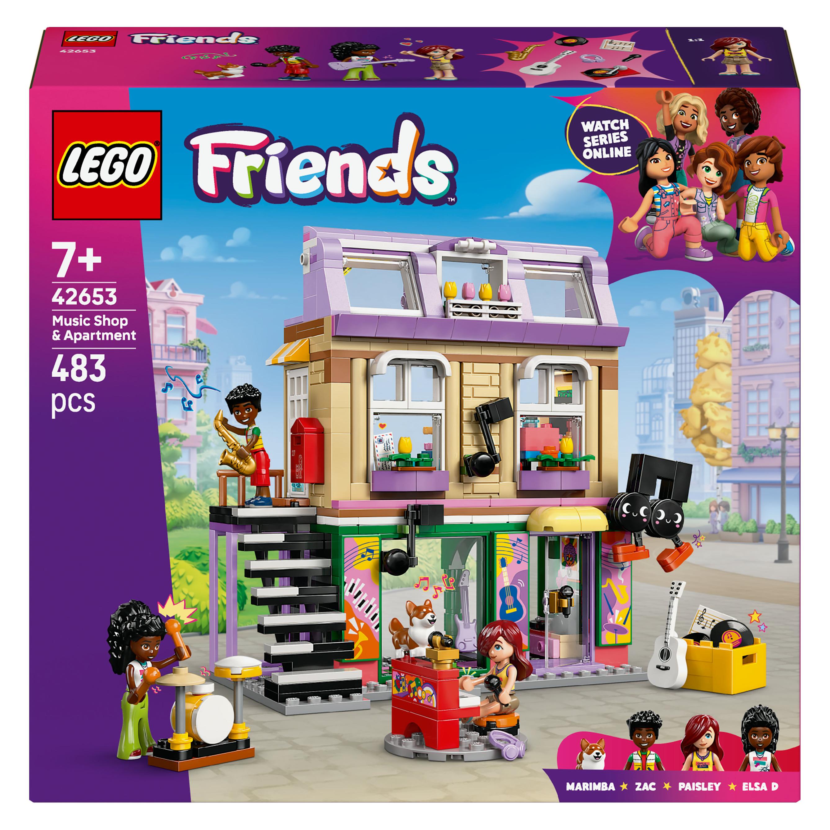 LEGO Musikladen & Wohnung (LEGO Friends) (42653)