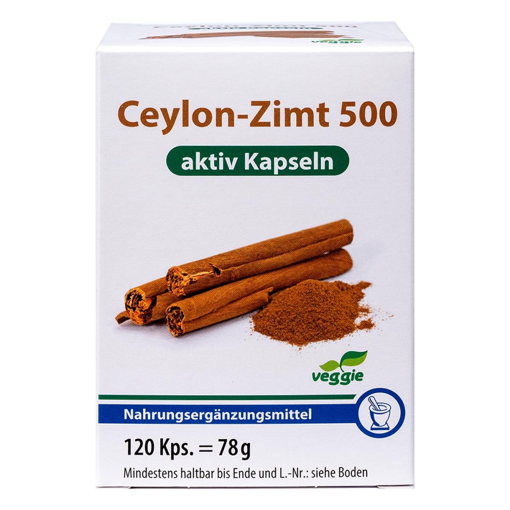 Pharma Peter GmbH Ceylon-Zimt 500 aktiv Kapseln 13864038