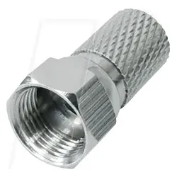 MATR FFL0L - Twist-On F-Stecker, für Ø 6,8 mm Antennenkabel