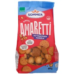 Dinkel Amaretti mit Mandeln 125g