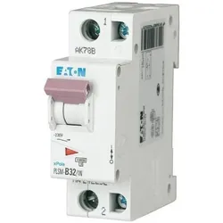 Eaton, Schutzschalter, Leitungsschutzschalter, 32 A, 1p+N, 242275