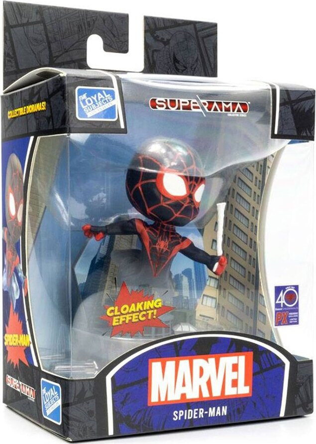 Superama Marvel Spider-Man Miles Morales figuur, 10 cm
