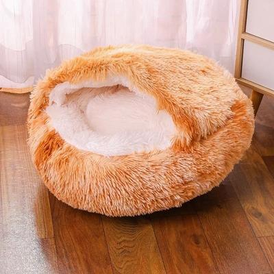 Uplifted Goods Plush Hooded Anti Anxiety Pet Sanctuary 05 l