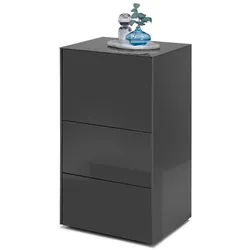 Mäusbacher Kommode Colors Glas Grau Anthrazit