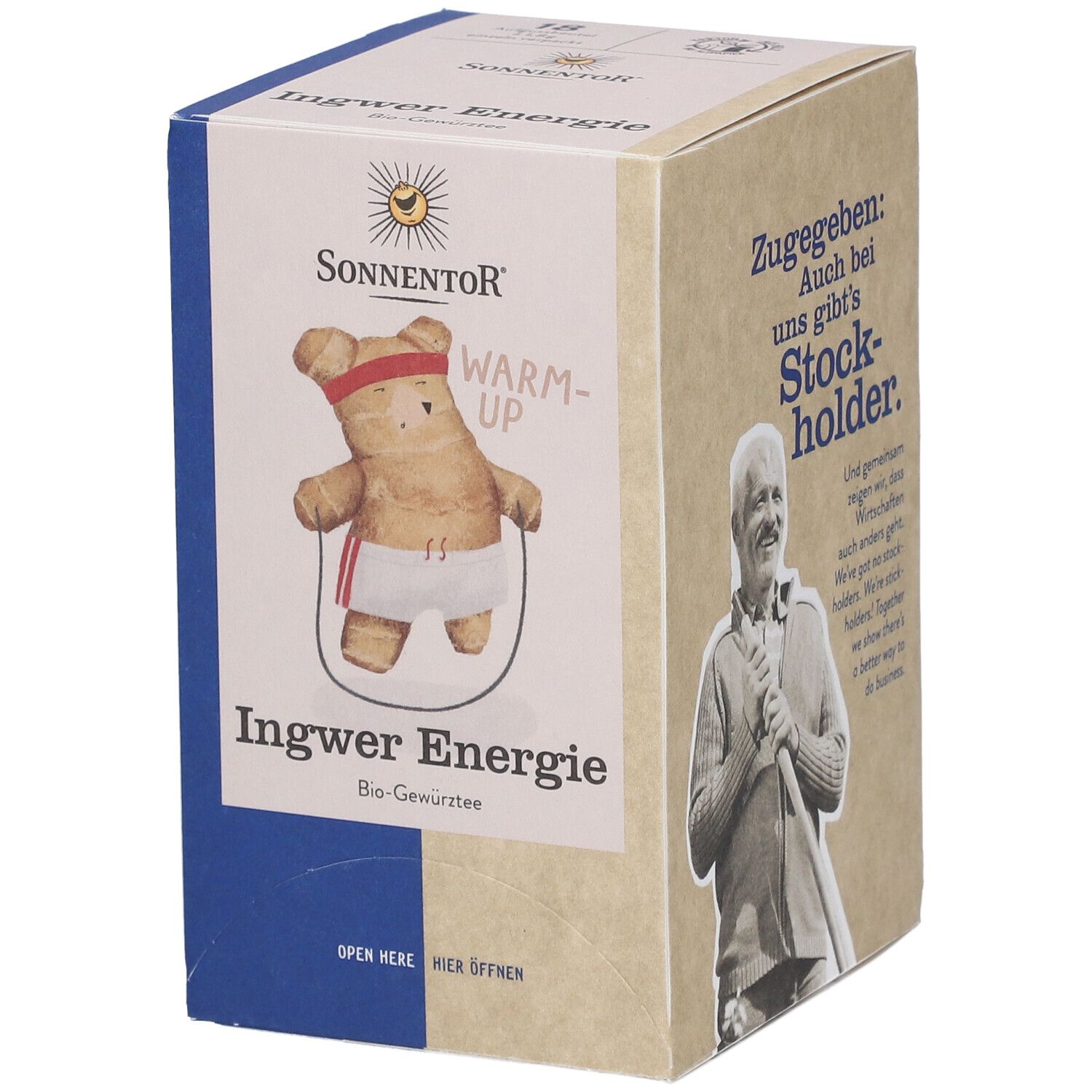 Sonnentor TEE Ingwer Energie 18 St Tee