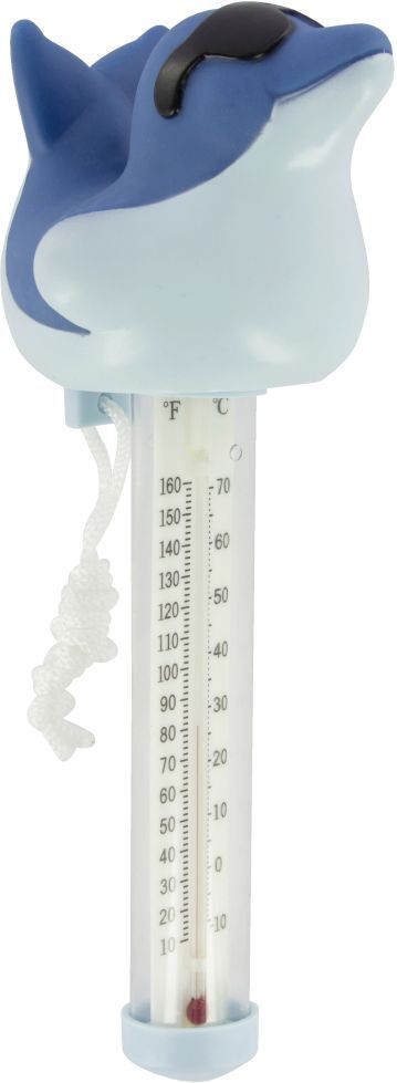 Steinbach Thermometer für Pool Delfin hellblau/dunkelblau