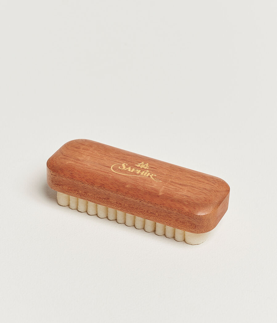 Saphir Medaille d'Or Crepe Suede Shoe Cleaning Brush Exotic Wood men One size Brun,Hvid
