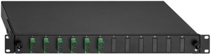 Rutenbeck Spleissbox BasicLine 6xSC-D OS2 APC grün (2280309060)