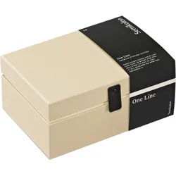 One Line Aufbewahrungsbox S vanillefarbig