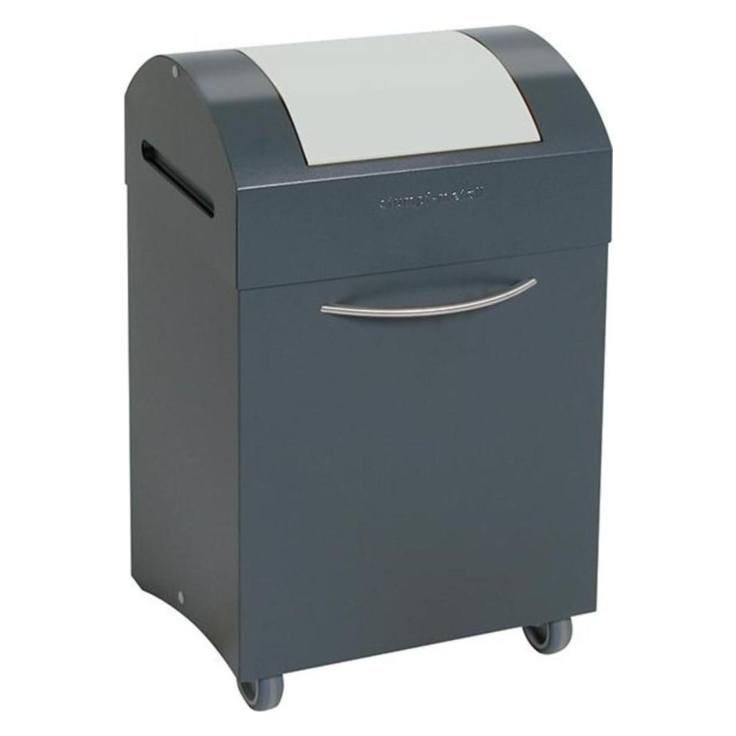 kaiserkraft Wertstoffsammler aus Stahlblech, flammverlöschend (45 l) (230111)