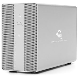 Mercury OWC Elite Pro Dual RAID Storage Enclosure with USB (10Gb/s) + 3-Port Hub