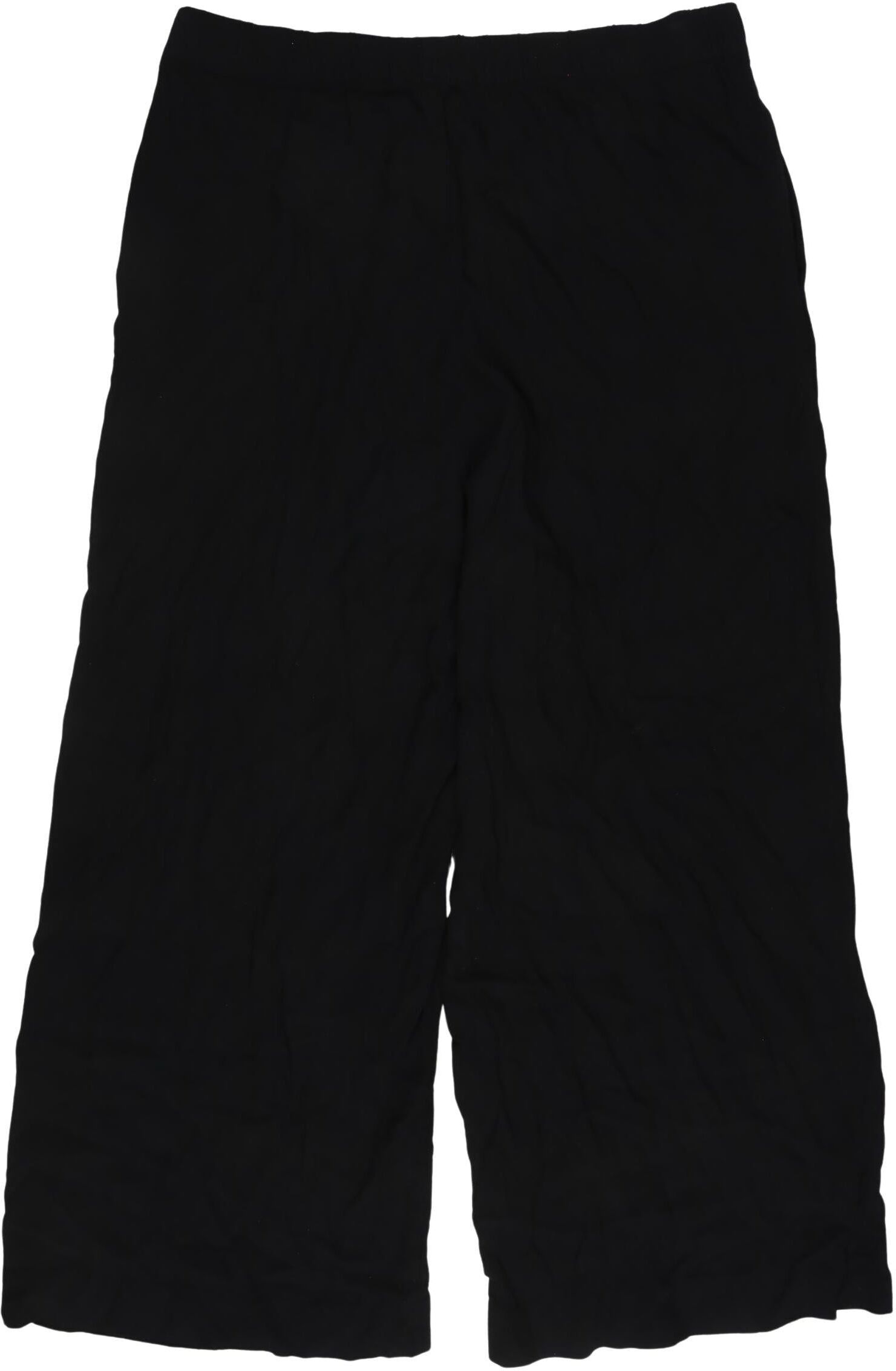 Weekday Damen Stoffhose, Schwarz, Gr. W30, Viskose - Second Hand