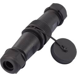 TRU COMPONENTS 1094581 Rundstecker Adapter Stecker, gerade, Buchse, gerade Gesamtpolzahl: 4 1 St.