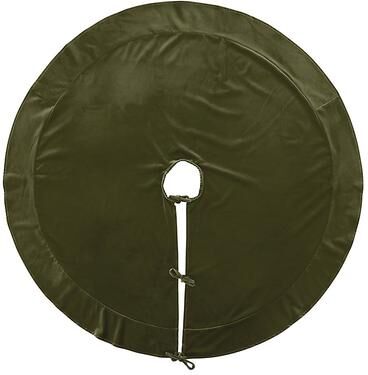 Signature Velvet Tree Skirt - Sage - Ballard Designs