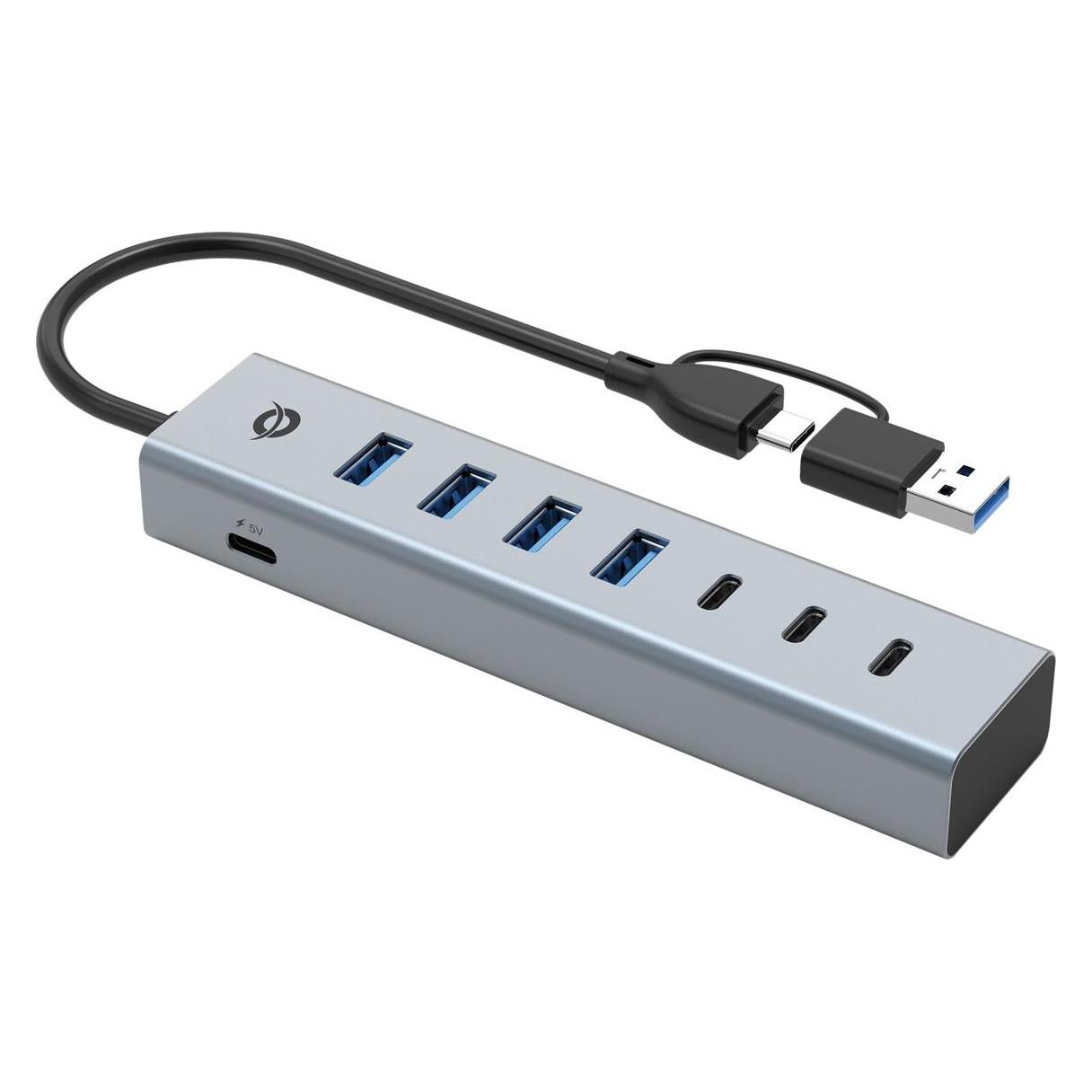 Conceptronic HUBBIES20G (USB-C, 7 Ports) (HUBBIES20G)