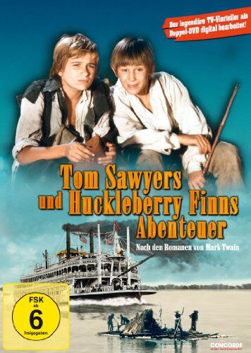 Wolfgang Liebeneiner - Tom Sawyers und Huckleberry Finns Abenteuer (2 DVDs) - Die legendären TV-Vierteiler - Preis vom 12.10.2026 11:37:12 h