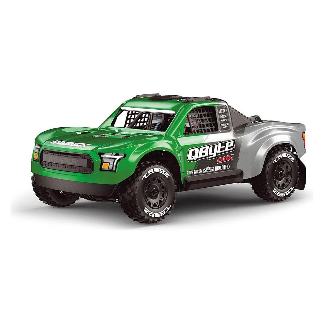 Wittmax QByte SC Flux 1/12th SC Truck - Green (RTR Ready-to-Run) (MV151202)