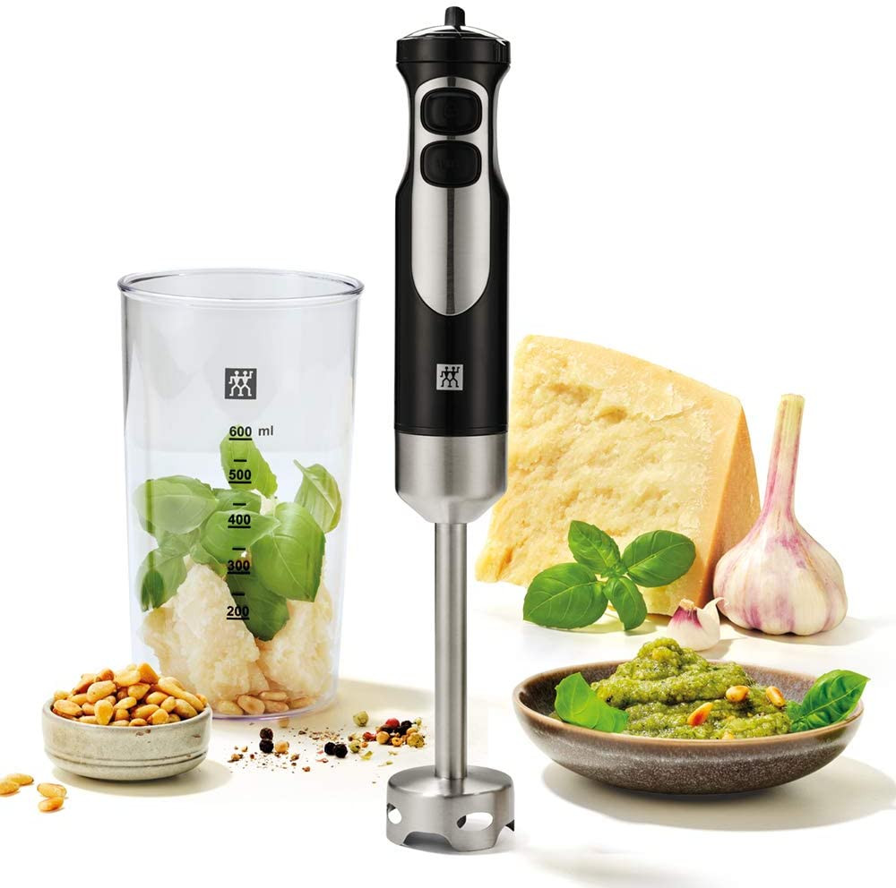 ZWILLING staafmixer met 600 ml maatbeker, 550 watt, roestvrij staal/zwart
