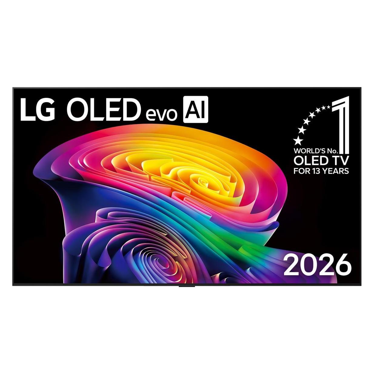 LG "OLED evo AI OLED55C64LA 139.7 cm (55"") 4K Ultra HD Smart TV Wi-Fi Black" (55", OLED, 4K, 2026) (OLED55C64LA.AEU)