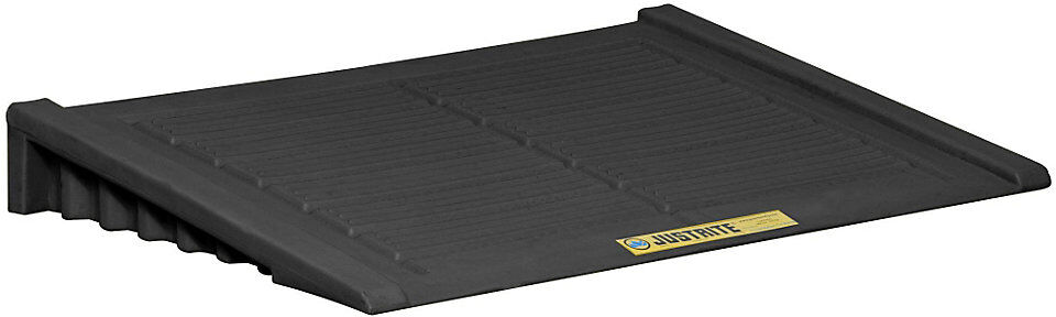 PE-Auffahrrampe für Auffangwannen, LxBxH 1219 x 838 x 159 mm, Flächenlast max. 445 kg Justrite