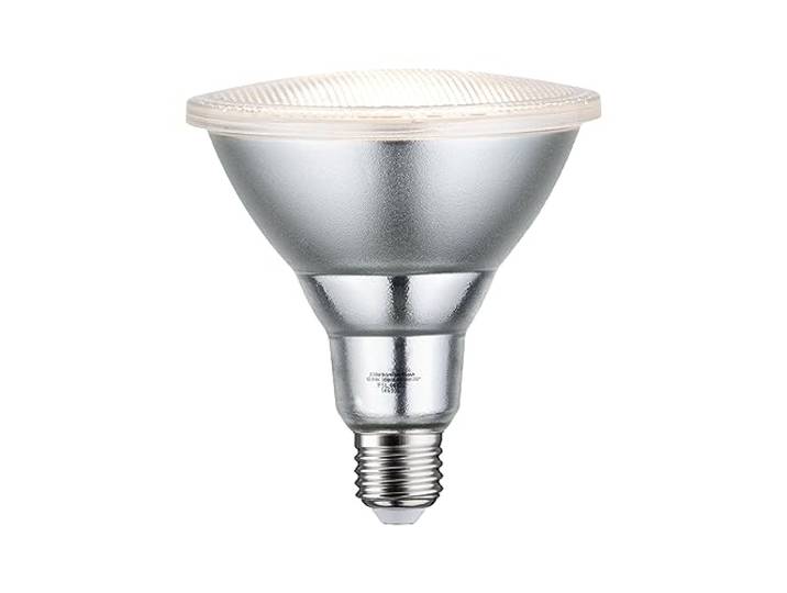 Paulmann LED Reflektor PAR38 E27 13,8W 3000K dimmbar Silber Ideal zum Setzen von Lichtakzenten, gerichtetes Licht, Eye friendly, Lebensdauer 15.000 Stunden