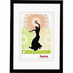 hama 00066692 Kunststoffrahmen Madrid, Schwarz, 21 x 29,7 cm, DIN A4